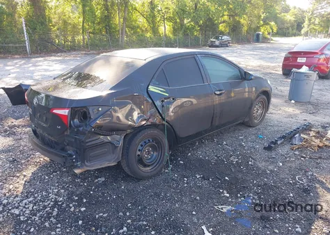 2015 Toyota Corolla Le from USA, damaged, VIN 2T1BURHE4FC358895